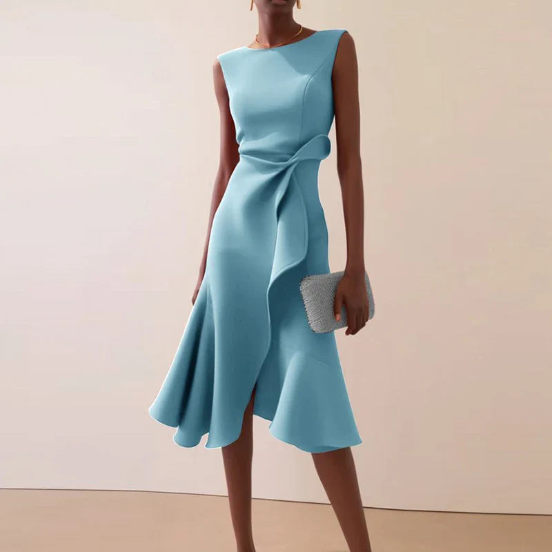 Elira – Elegant Flow Midi Dress