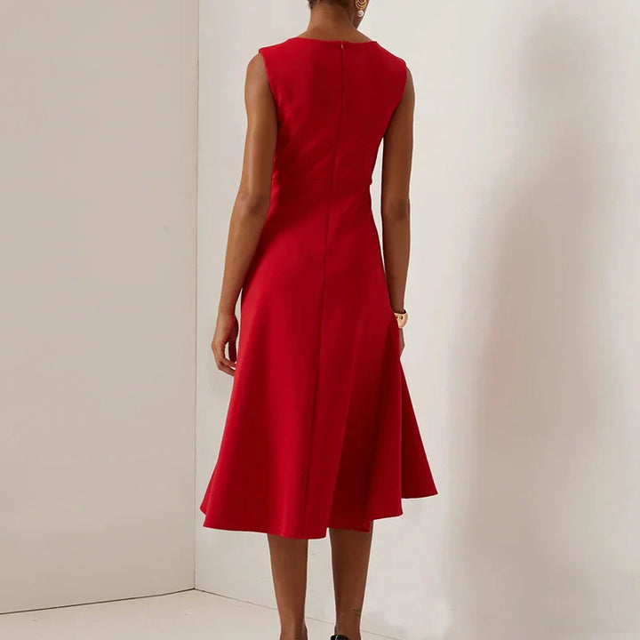 Elira – Elegant Flow Midi Dress
