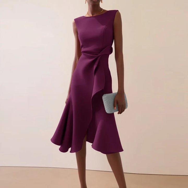 Elira – Elegant Flow Midi Dress