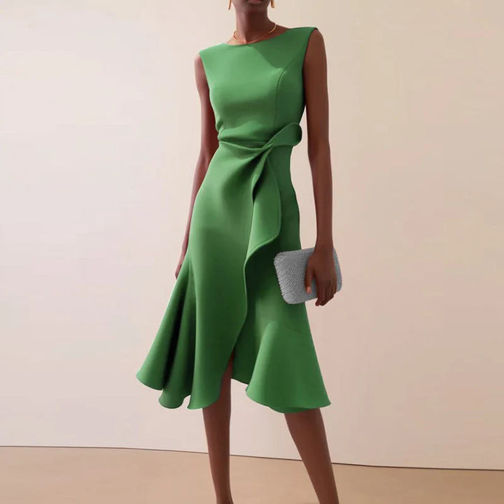 Elira – Elegant Flow Midi Dress
