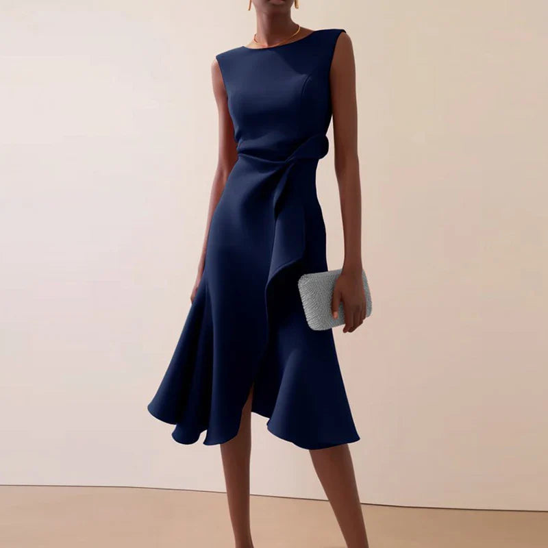 Elira – Elegant Flow Midi Dress