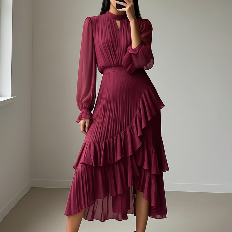 Dianna – Pleated Midi Dress